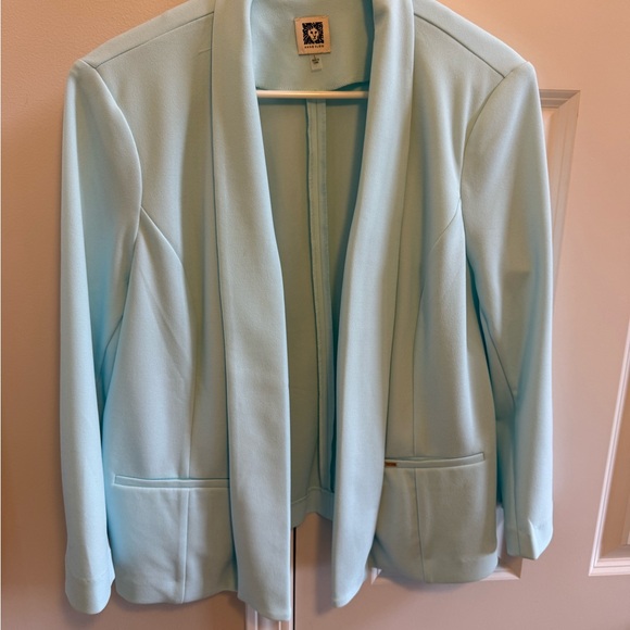 Anne Klein Soft Blue Women's Blazer - Picture 1 of 2